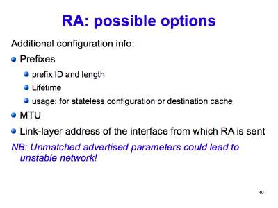 [ RA: possible options (Slide 40) ]