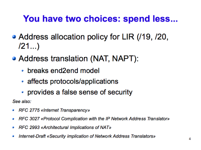 [ You have two choices: spend less... (Slide 4) ]